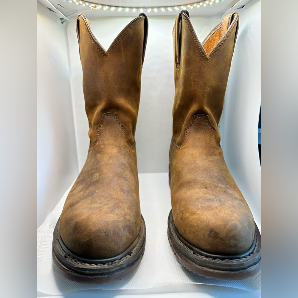 Rocky Original Ride Steel Toe Western Boot Size 10M